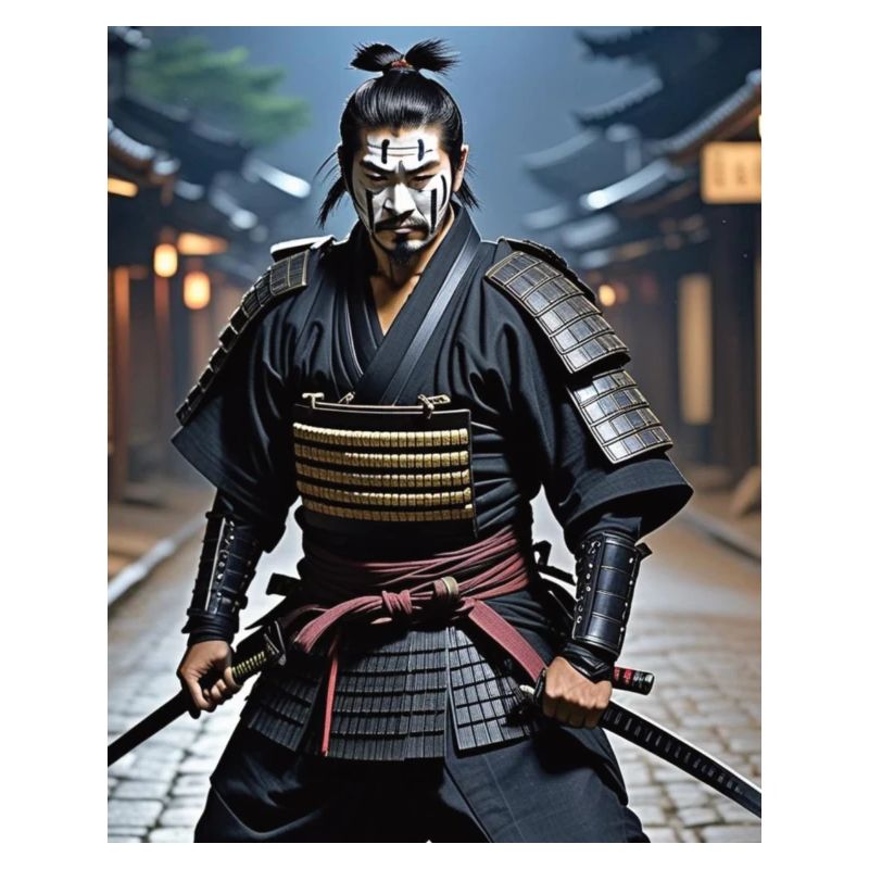 Samurai Krieger.