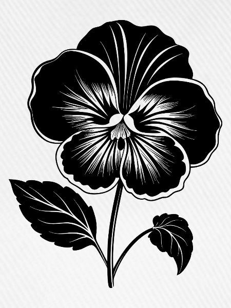Stiefmütterchenblüte