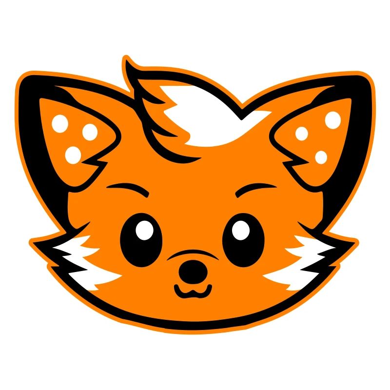 Fuchs Kopf Comic Niedlich