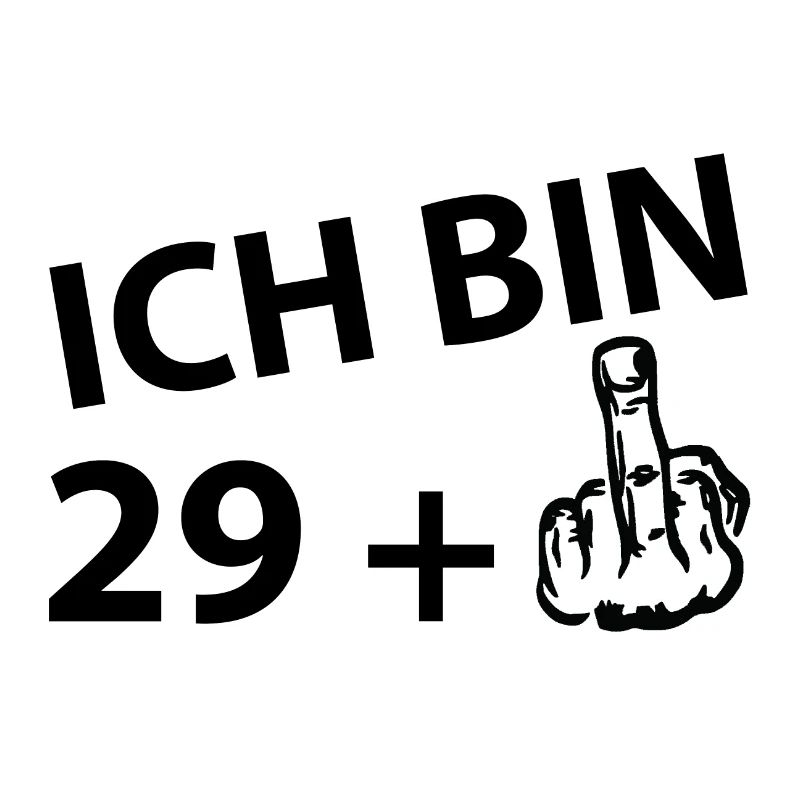 Ich bin 29 plus 1