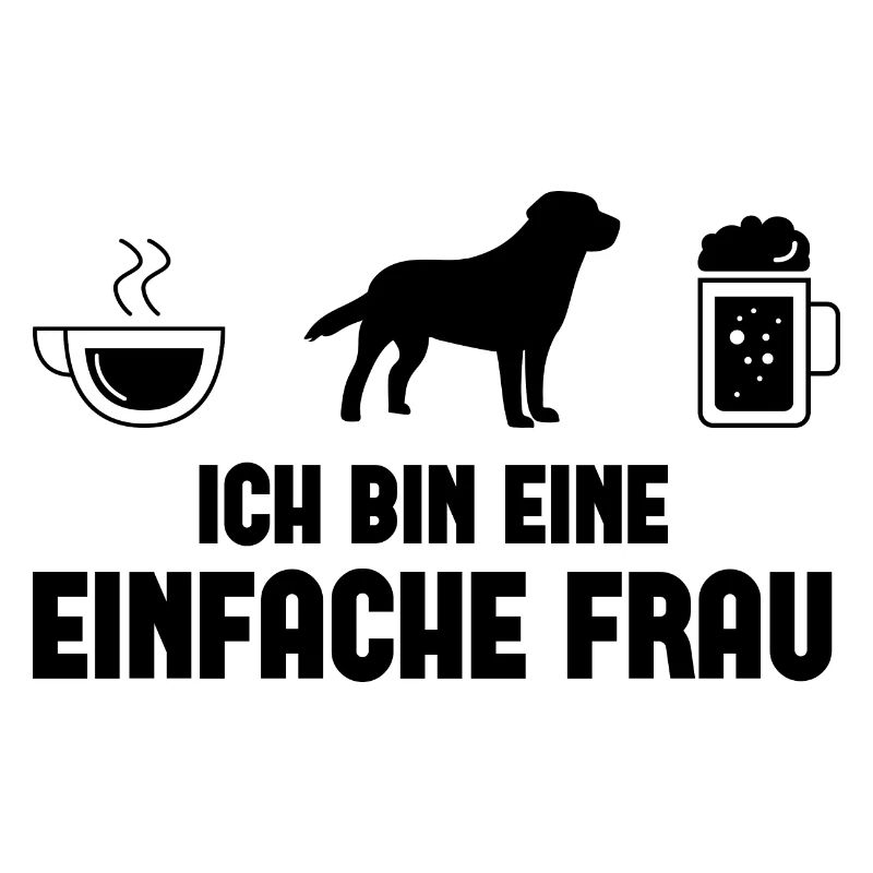 Ich bin ein Einfache Frau -