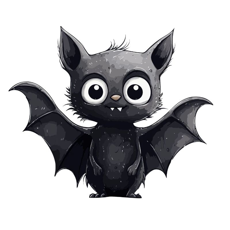 Drôle de conception de chauve-souris