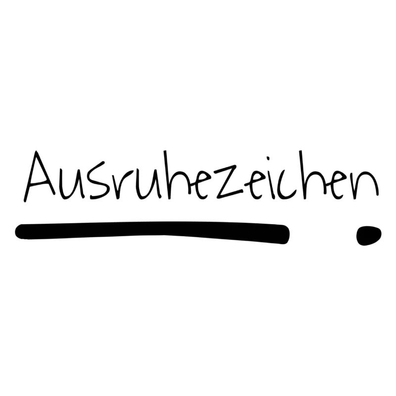 Ausruhezeichen