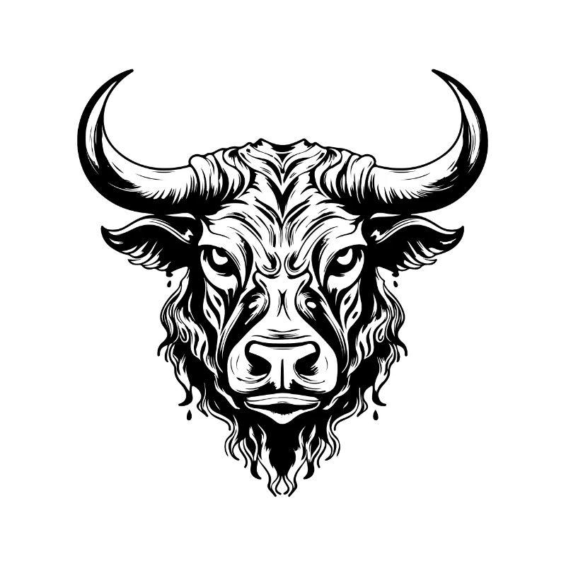 Bulle Kopf Stier Taurus