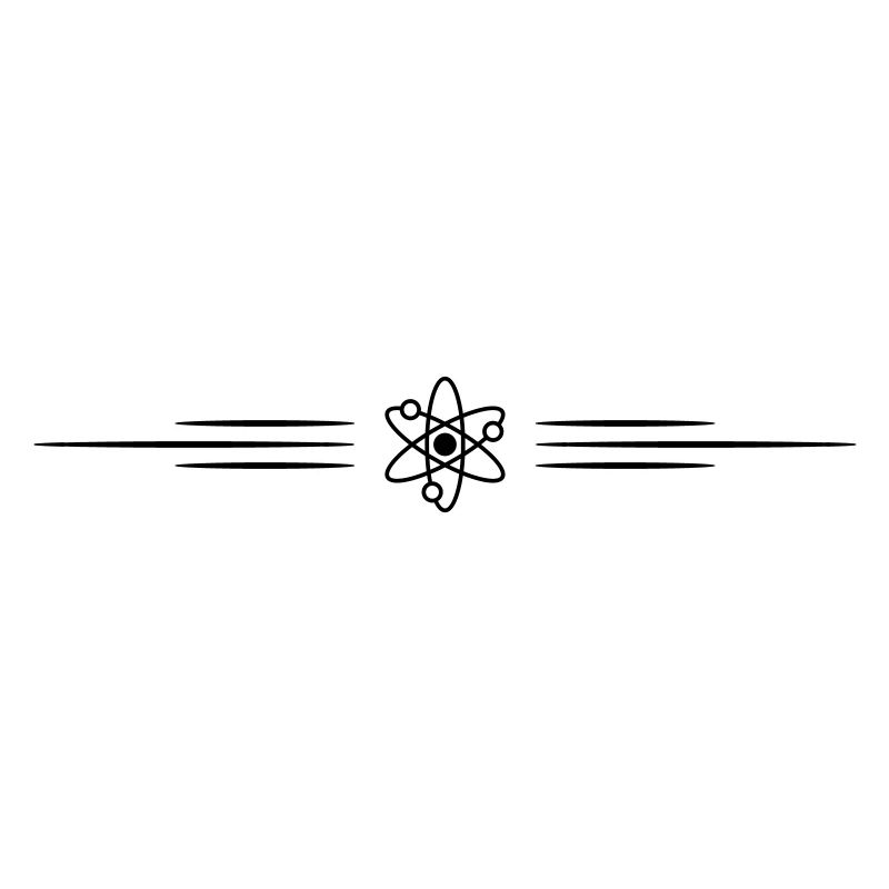 Atom Line Symbol