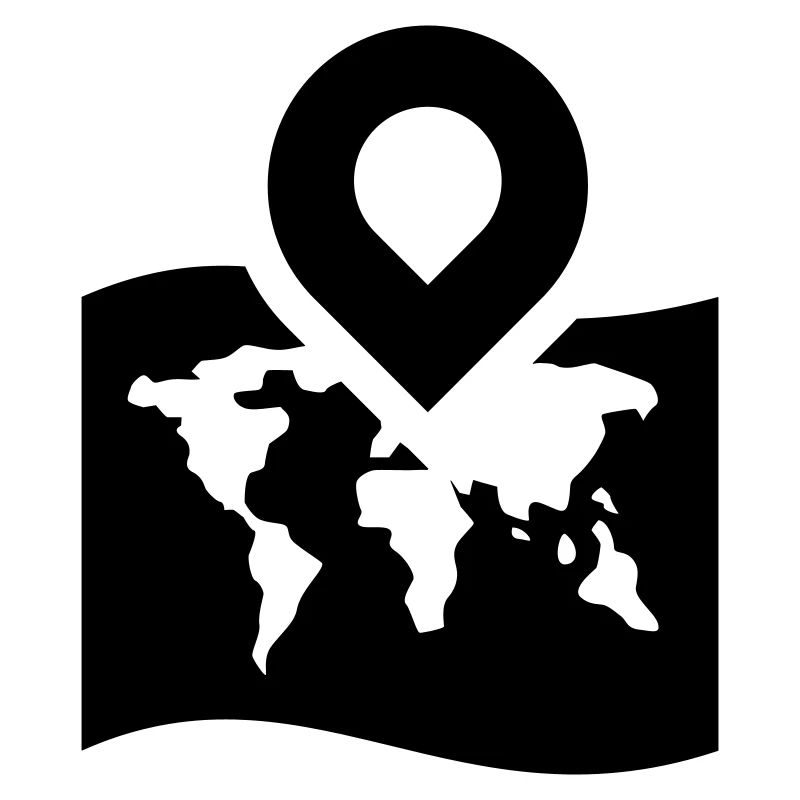 World map icon icon