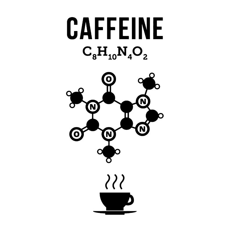 Coffee - Chemistry Caffeine Molecules Caffeine