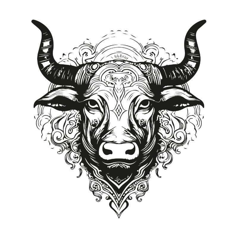 Bull Mandala Boho