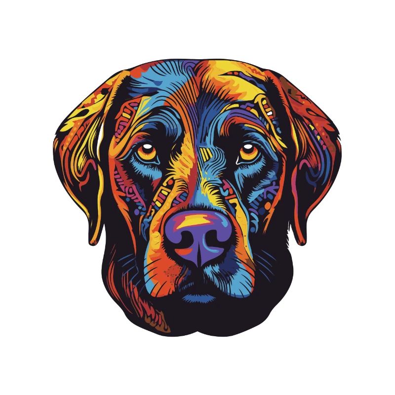 Portrait de chien Labrador