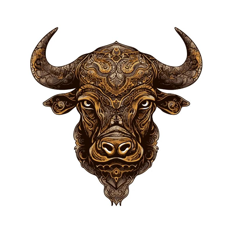 Bulle Kopf Tier Taurus