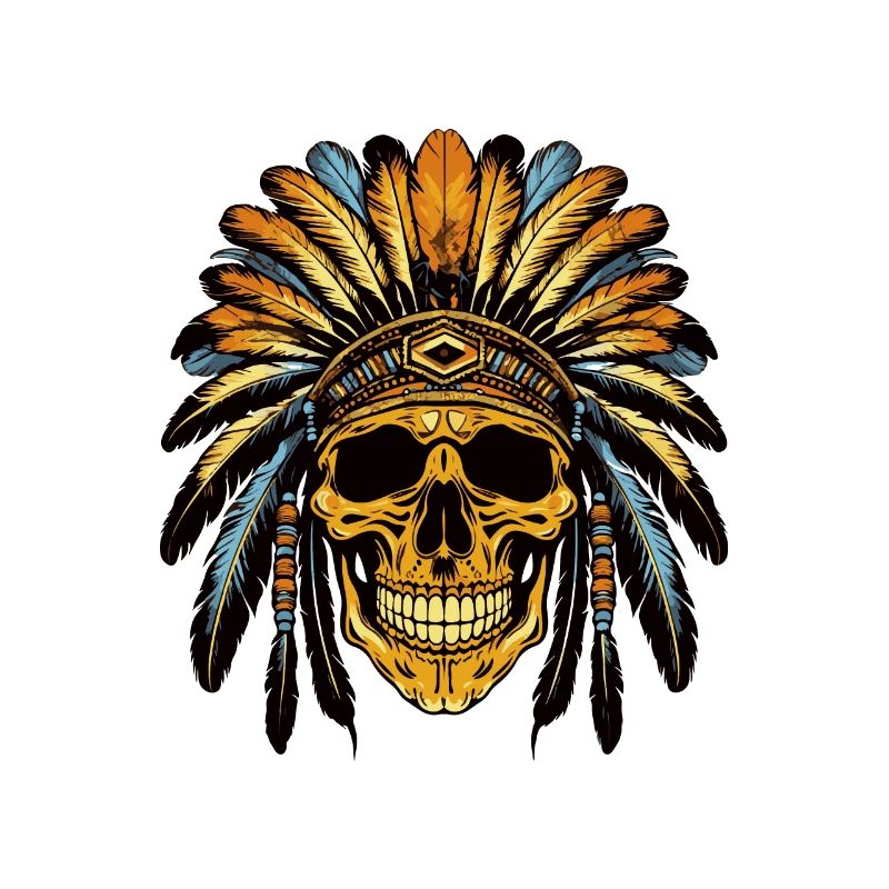 Chief Skull Apache Indian