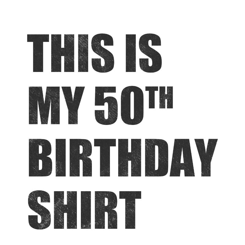 50 Geburtstag
