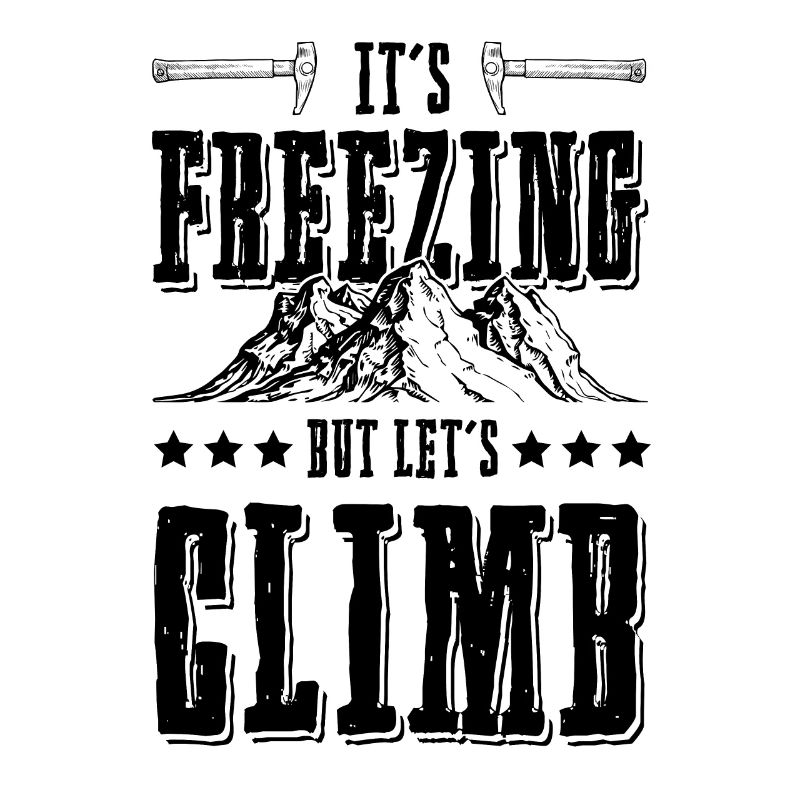 frost berge Eisklettern