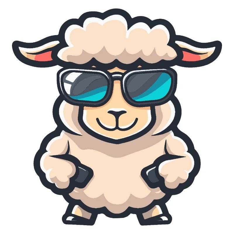 Sheep Cool Comic