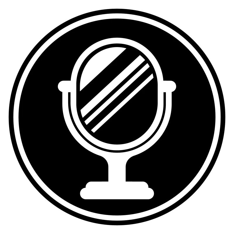 Spiegel Icon Silhouette