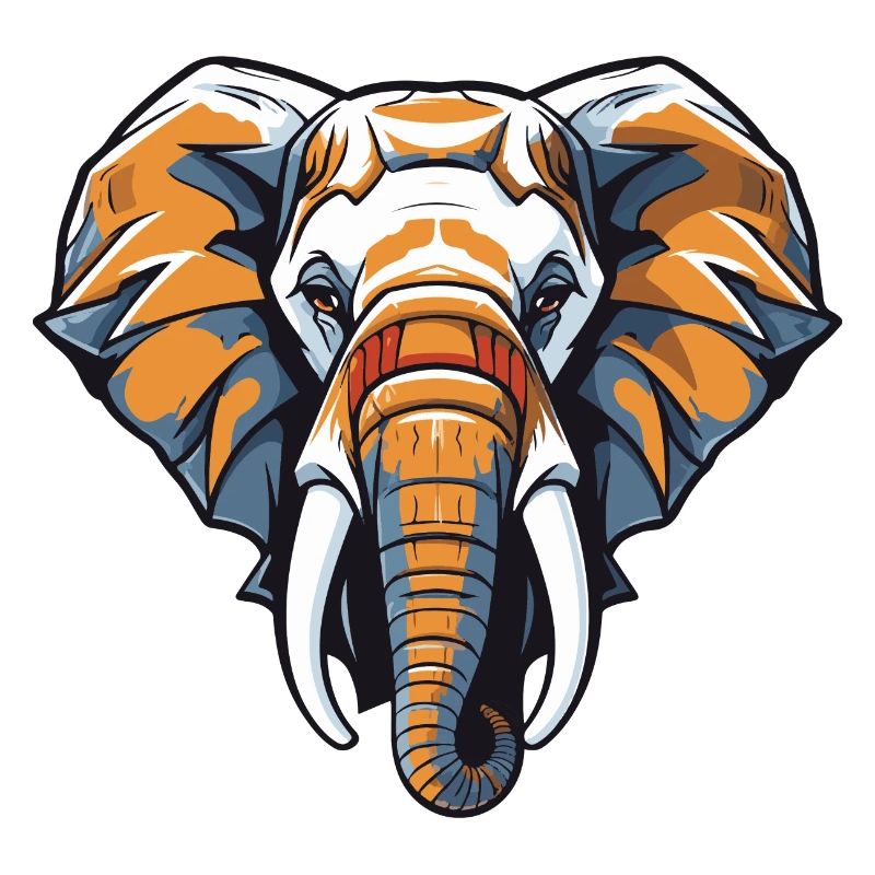 Elefant Kopf