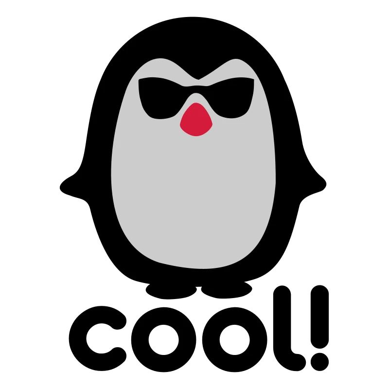 Cool pinguïn