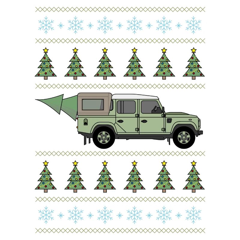 Defender Pickup - Christmas Tree
