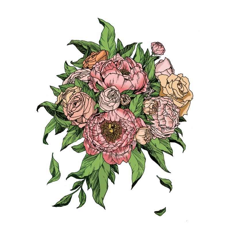 Les fleurs sont le sourire de la terre. Ralph Waldo Emer