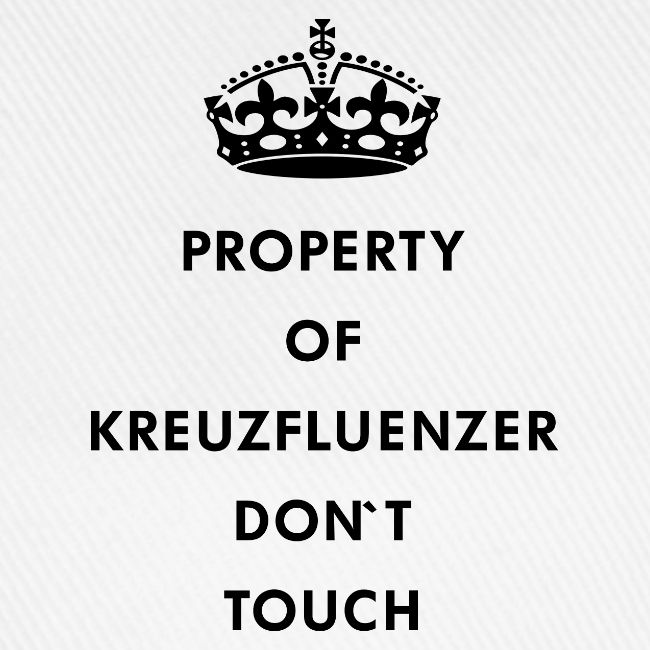 Kreuzfluenzer Don´t Touch Black