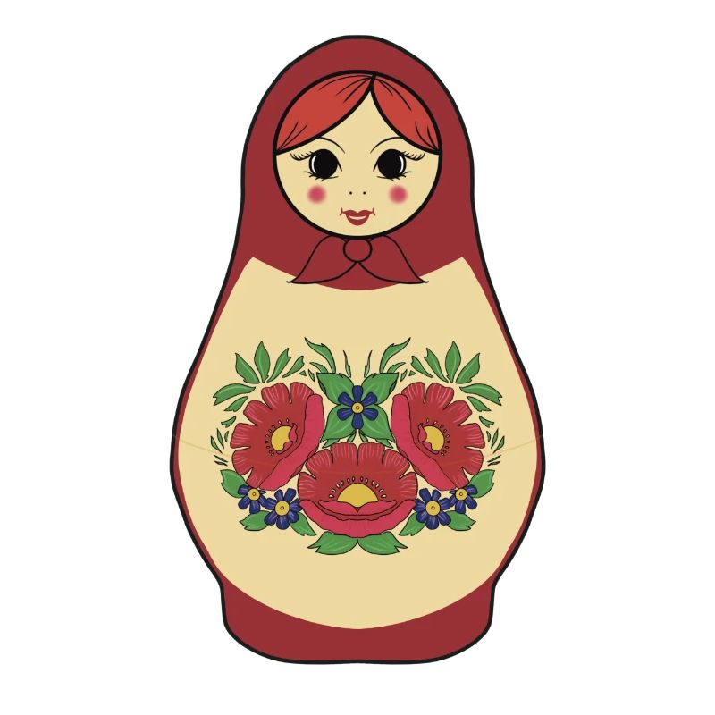 Matroschka Illustration