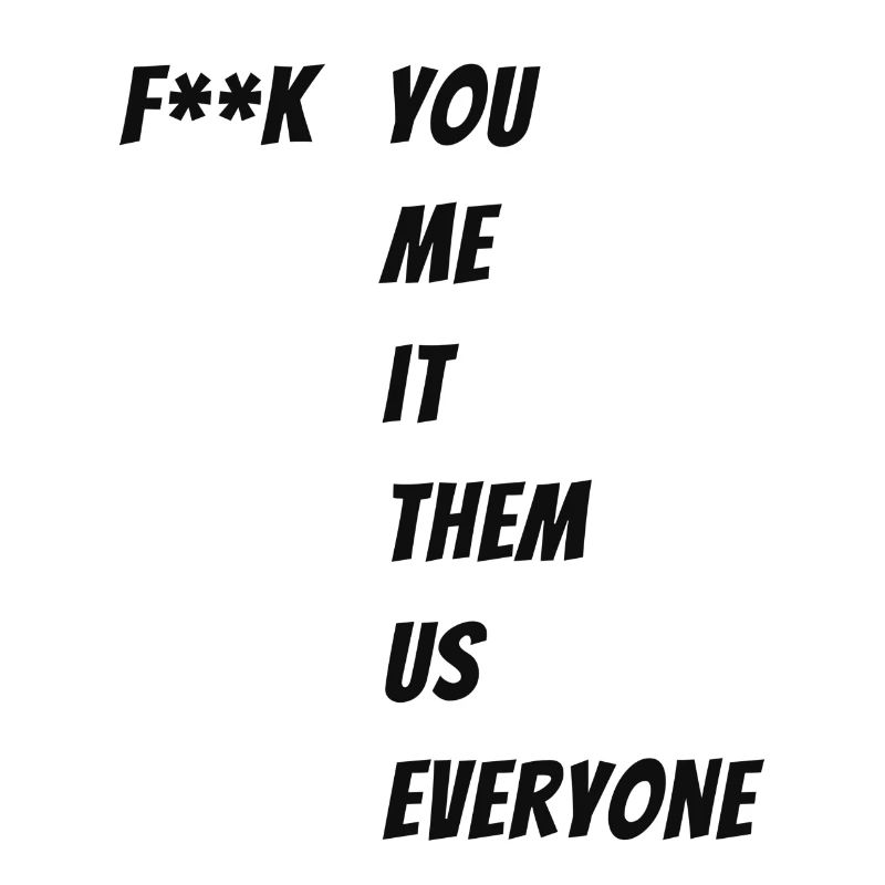 F**k Spruch