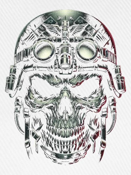 Aviator Skull Pilot