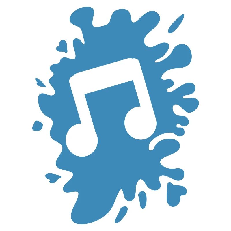 note de musique blob