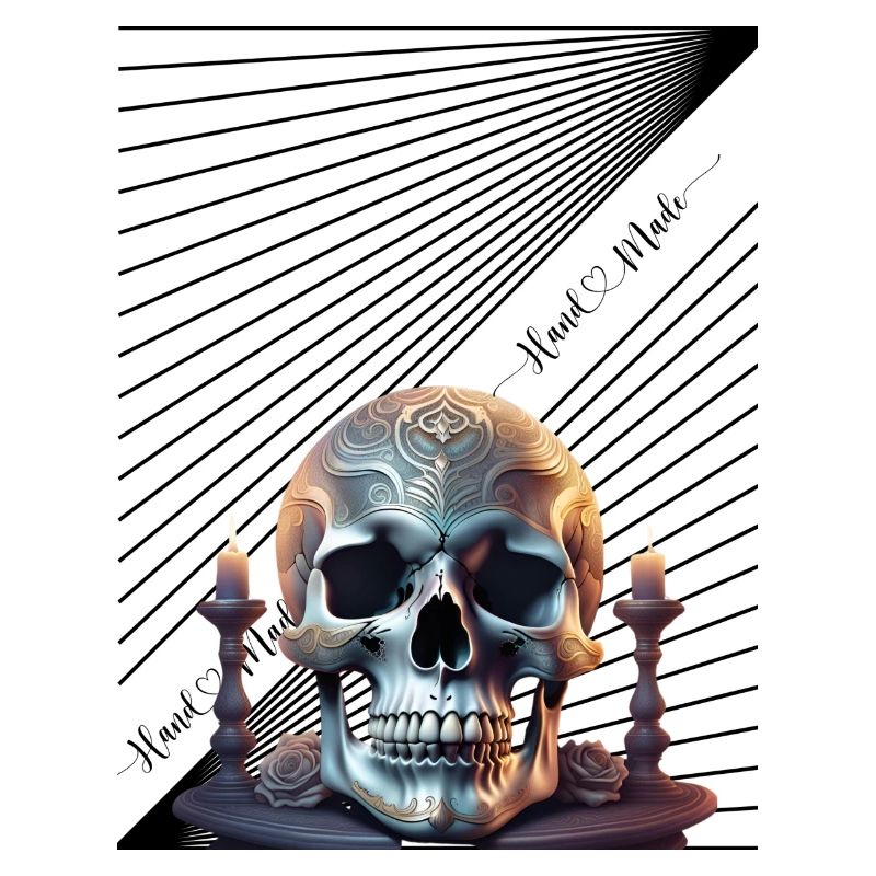 Hand Made Skull Ahead