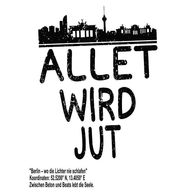 Allet wird jut – Berlin Skyline