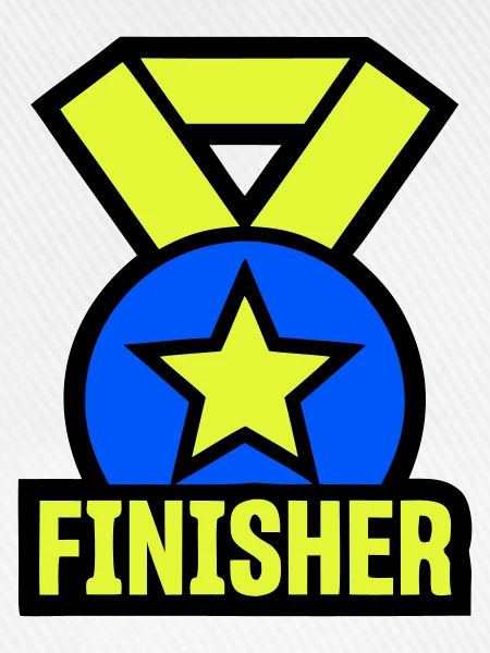 Proud Finisher Medal Star
