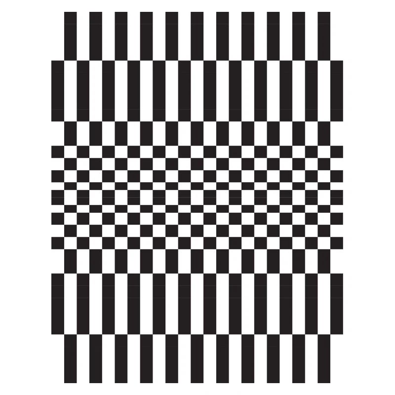 Geometric chessboard Grid Pattern