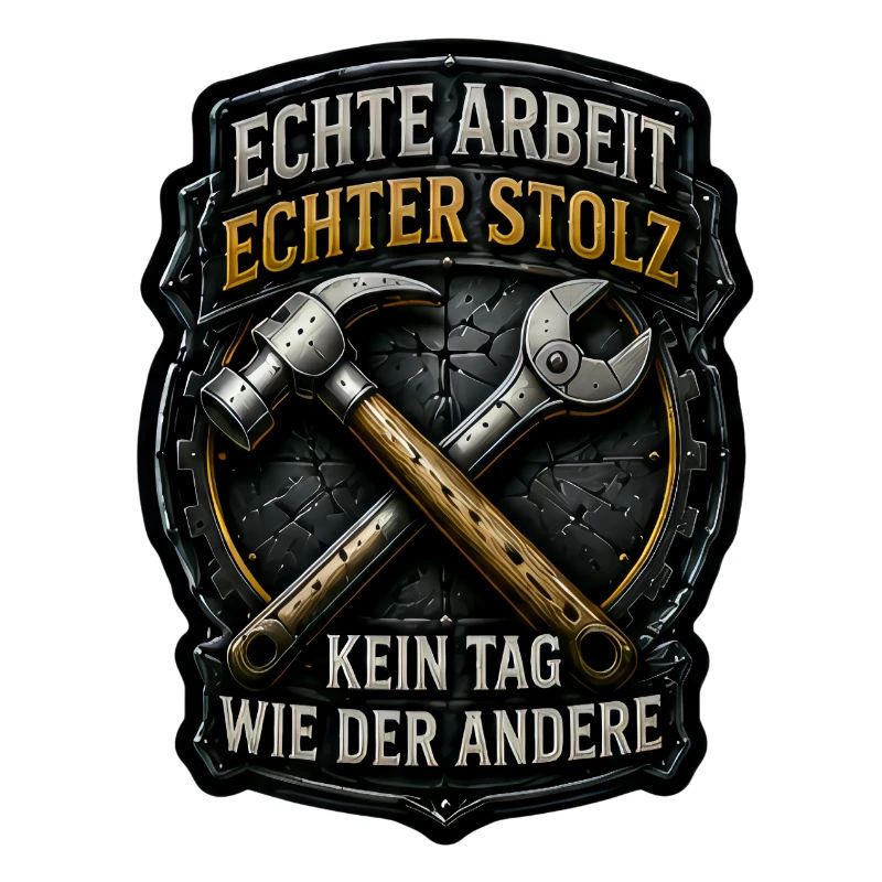 Echte Arbeit. Echter Stolz. 