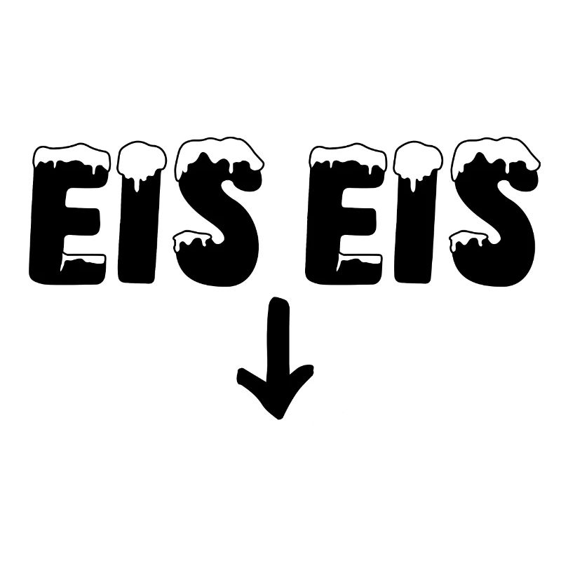 Damen EIS EIS Schwanger werdende Mütter Spruch