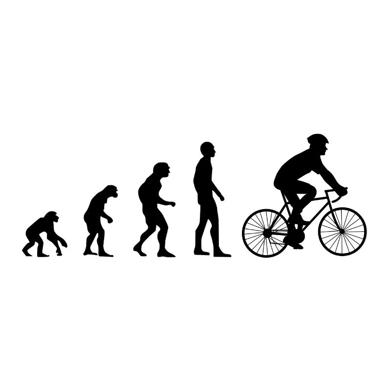 Evolution Radfahrer