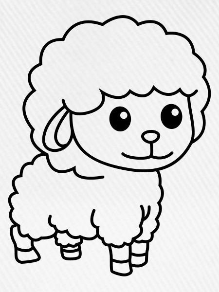 Sheep Comic Animal