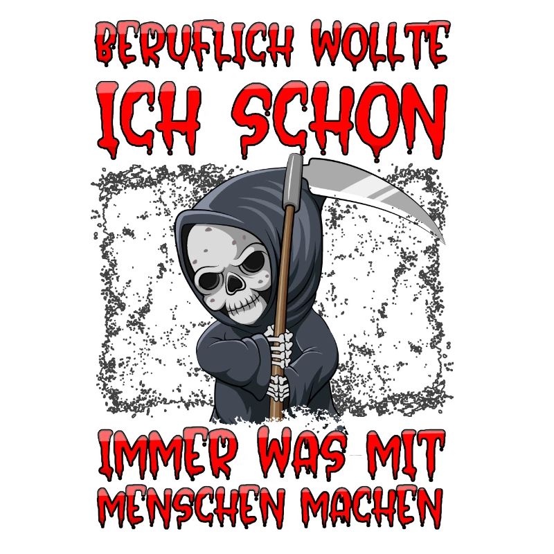 schwarzer Humor, Sensenmann Geschenk