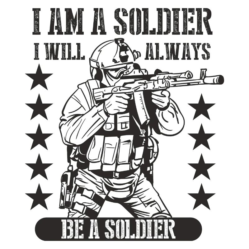 Ich bin ein Soldat und ich werde immer ein Soldat sein