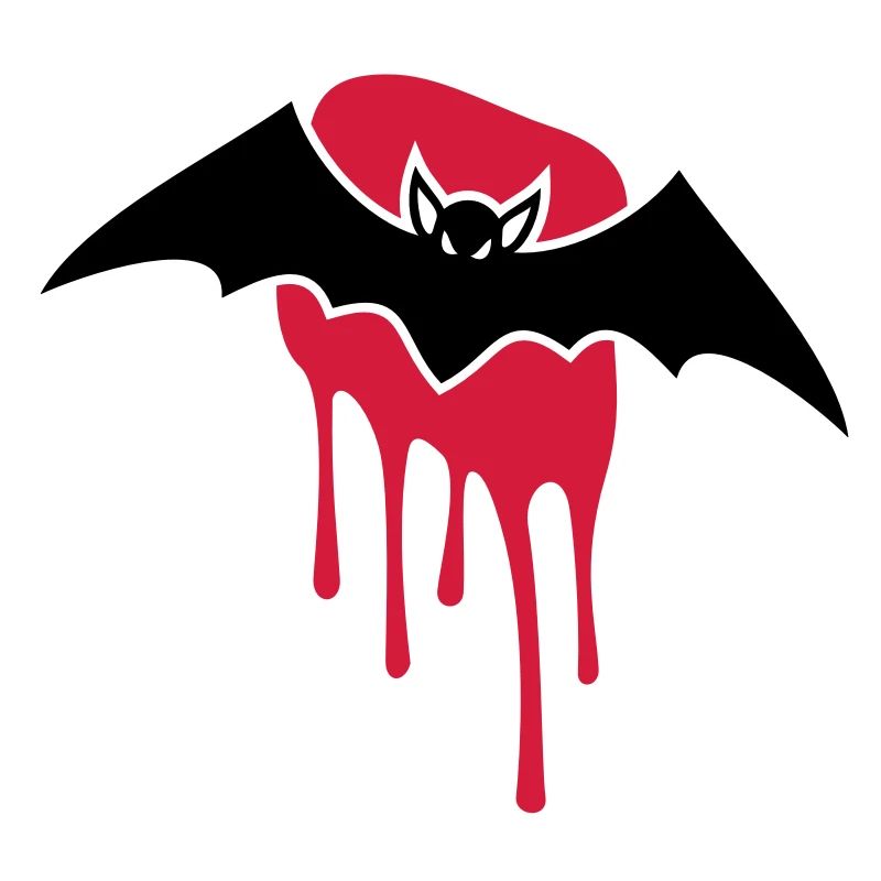 Fledermaus Blutfleck