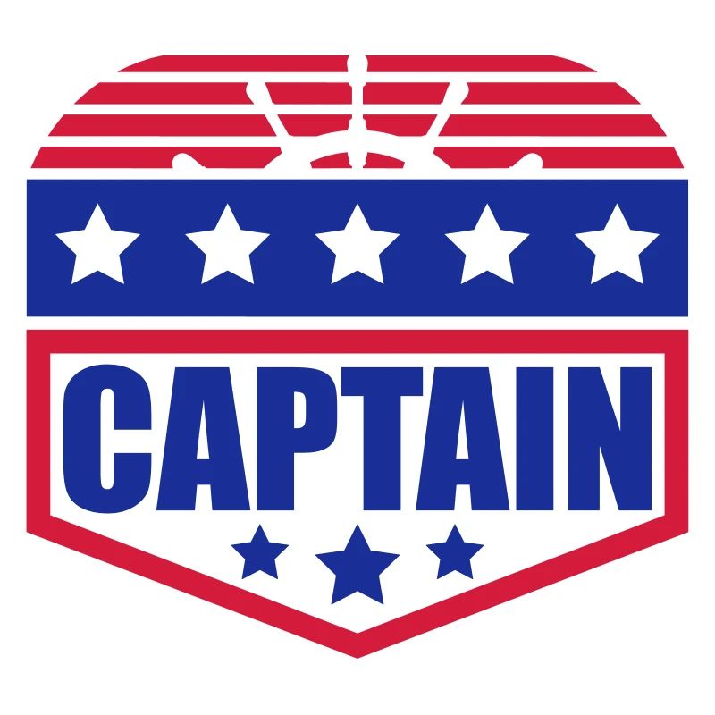Captain Steuerrad Abzeichen Rang