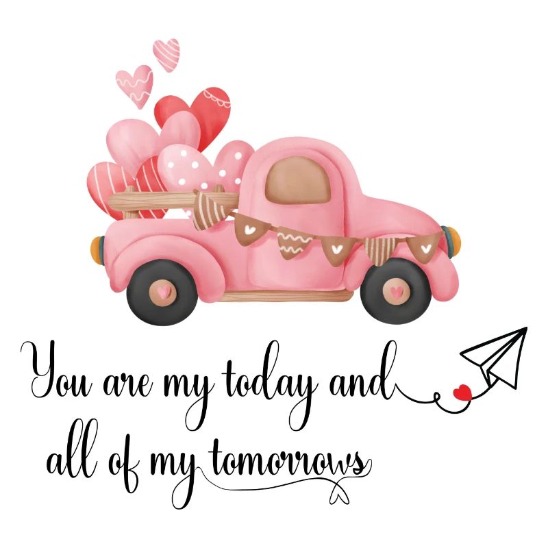 Cupidon Pick-up - Coeurs et romance Grâpe de la Saint-Valentin