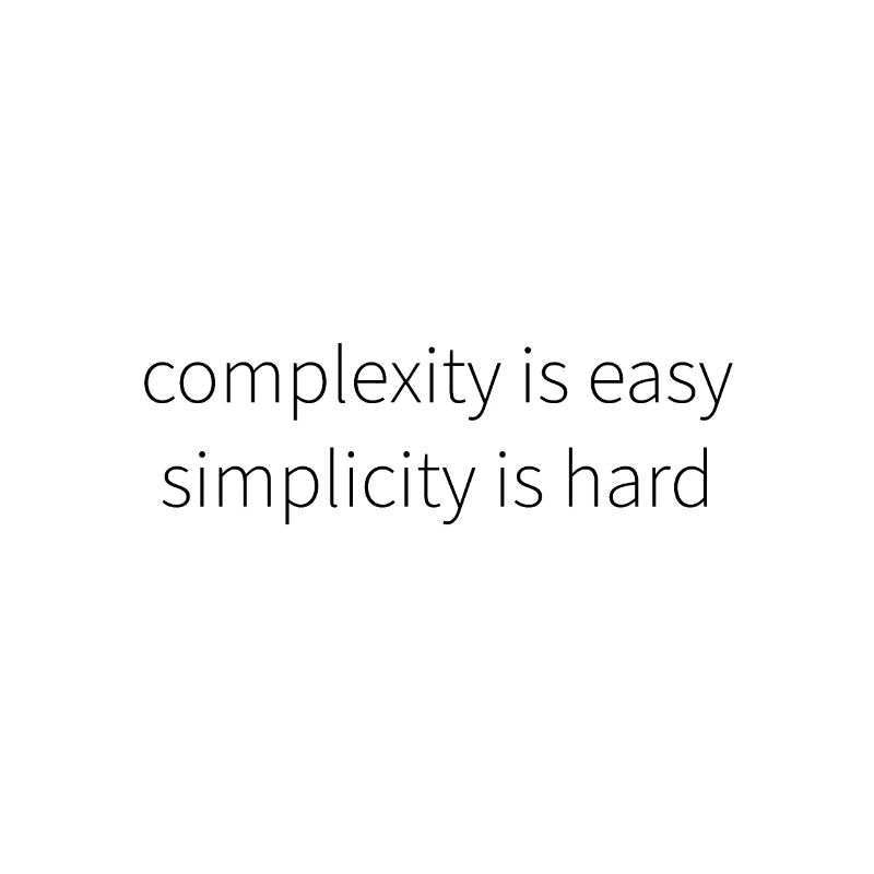 simple