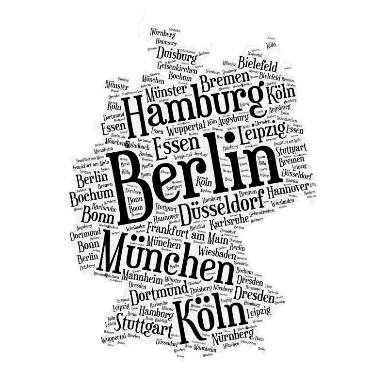 Deutschland Städte