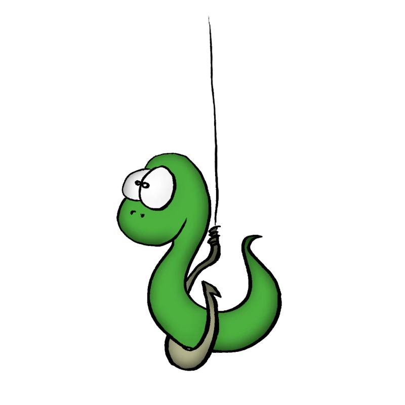 Asticot vert