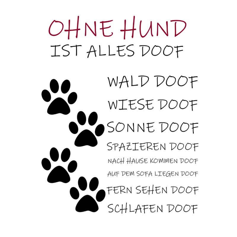 Ohne Hund