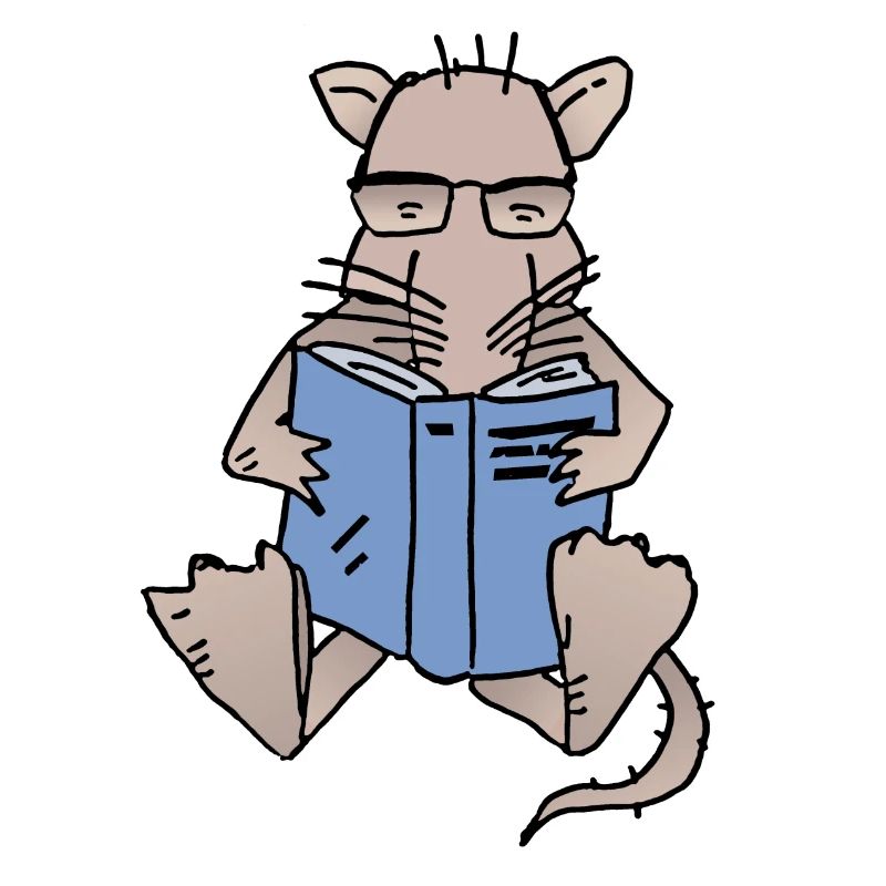 Leseratte (bookworm)