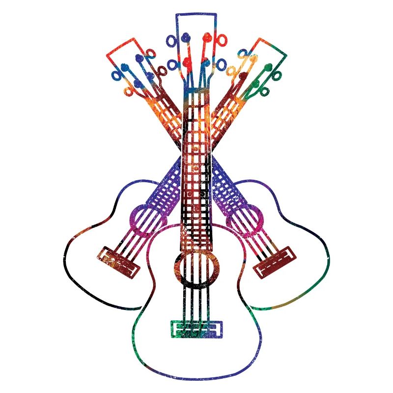 Ukulele lineart