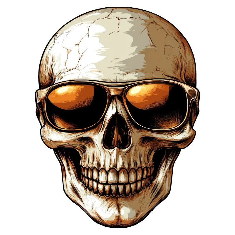Schicker Totenkopf