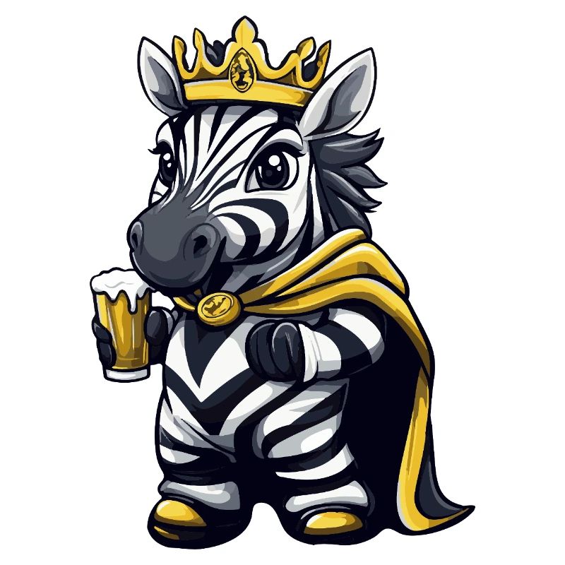 Zebra Bier König