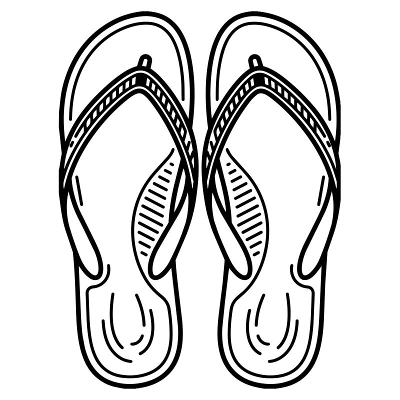 Sommer-Flip-Flops